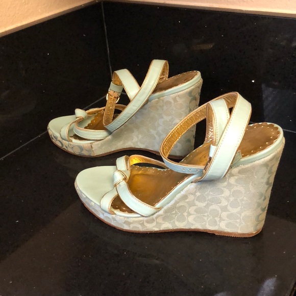 Coach wedges - Picture 2 of 9